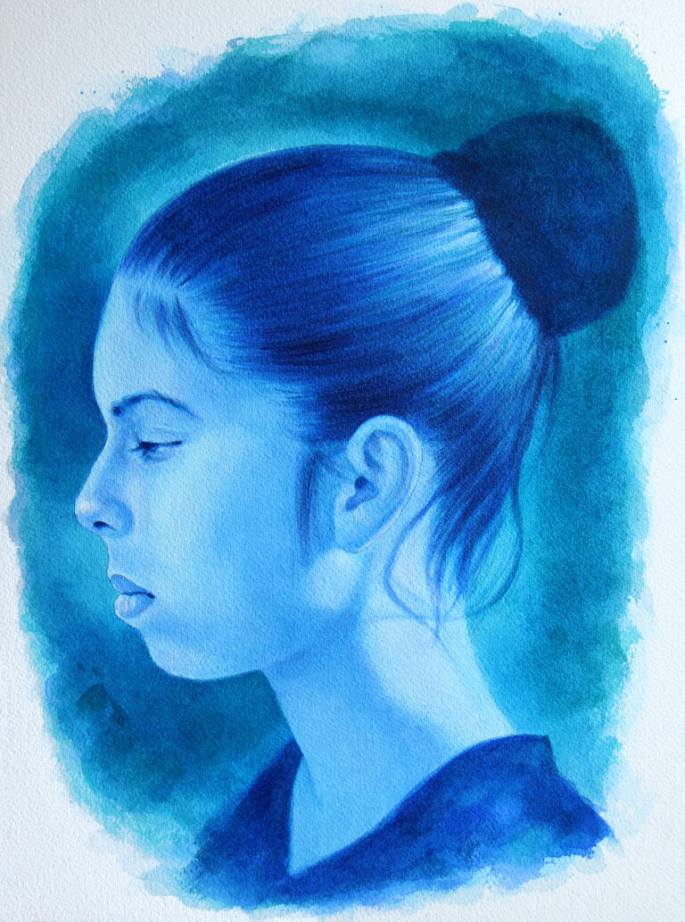 Mark Vallen - Blue